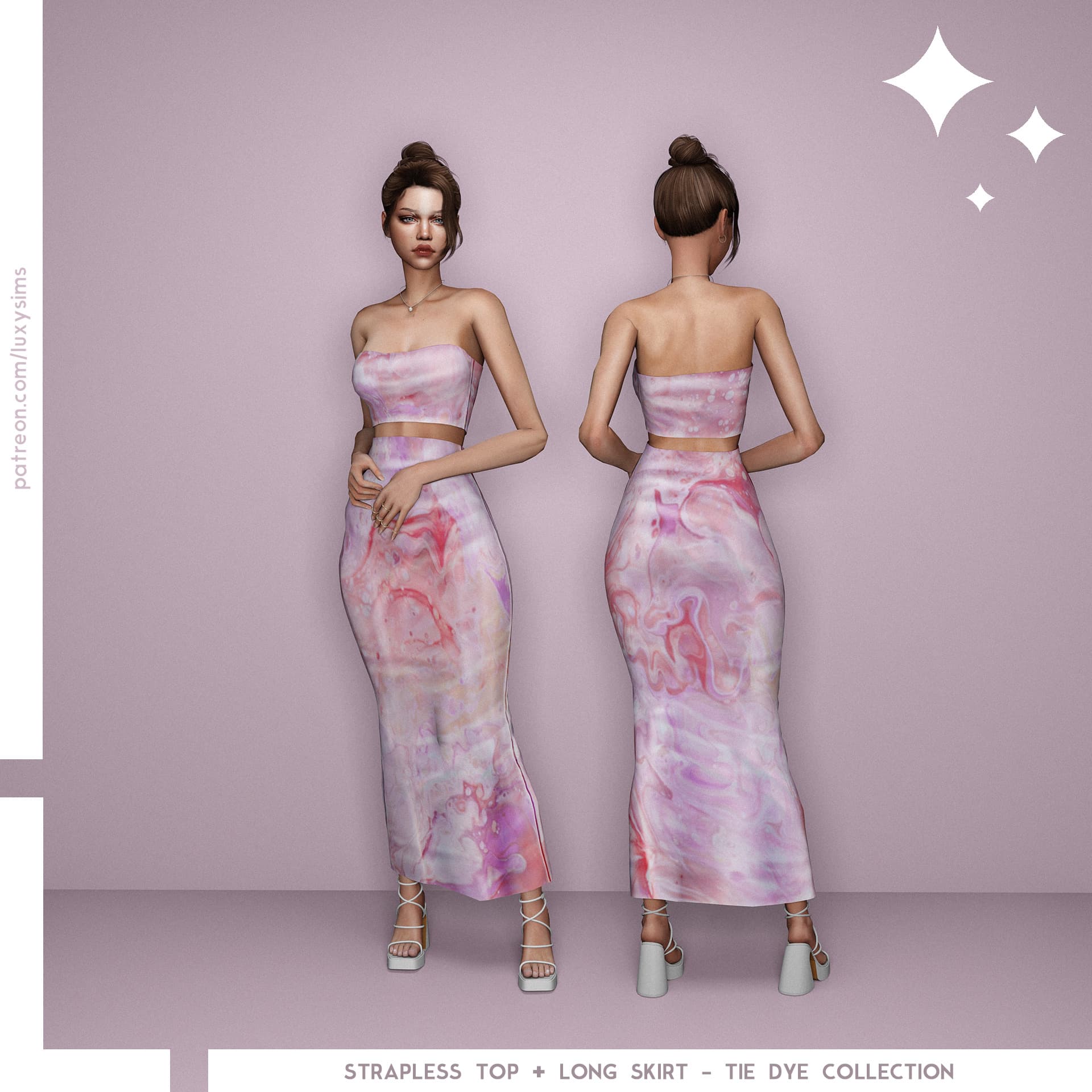 Галерея мода Набор одежды Tie Dye Collection #3